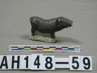 藏品(粘土塑像－豬(十二生肖))的圖片